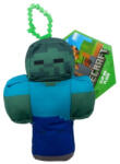 PMI Minecraft plüss Kulcstartó - Zombie (13cm) (MC7004_Zombie)