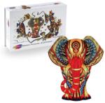 Eureka EUR34634 - Elefánt - 120 db-os Rainbow Fa puzzle (EUR34634)