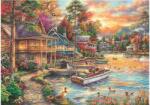 Schmidt Spiele 58553 - Golden Evening at the Shore - 1000 db-os puzzle (58553)