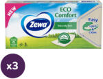 Zewa Eco Comfort illatmentes 3 rétegű papírzsebkendő (3x90 db)