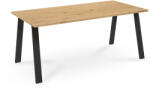  KLEO étkezőasztal 185x90 - artisan tölgy (10000093991)