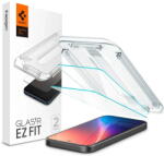 Spigen AGL08938 Google Pixel 9a Spigen GlastR EZ Fit edzett üveg képernyővédő fólia, felhelyezést segítő kerettel, 2db-os csomag, átlátszó (AGL08938)