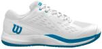 Wilson Rush Pro ACE White/Atomic Blue Férfiteniszcipő EUR 45 1/3