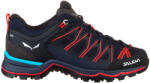 Salewa MS MTN Trainer Lite Premium Navy/Fluo Coral Női kültéri cipők UK 6, 5