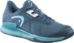 Head Sprint Pro 3.5 Clay Grey/Teal Női teniszcipő EUR 40
