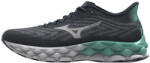 Mizuno Wave Sky 8 India Ink / Neo Silver / Dusty Jade Green Női futócipő UK 7, 5 Férfi futócipő
