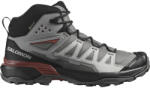 Salomon X Ultra 360 Mid Gore-Tex Pewter/Black/Burnt Henna Férfi kültéri lábbelik UK 9, 5