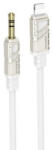 BOROFONE Bl22 Dignity Digital Aux (lightning/jack) Kábel 1 Méter Fehér