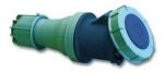 PCE Ipari dugalj lengő 2P+E 125A 230V(50+60Hz) kék egyenes IP67 műanyag 6h-pozíció PowerTwist PCE - 243-6