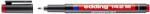 edding Marker permanent OHP, varf 1 mm, rosu, EDDING 142 M (ED1422)
