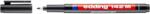 edding Marker permanent OHP, varf 1 mm, negru, EDDING 142 M (ED1421)