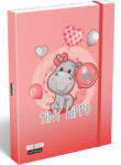 Lizzy Card Füzettartó A4 Tiny Hippo (412824)