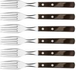 Tramontina Set 6 furculite friptura / pizza Tramontina maro 29899157 Tacam