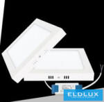 UNIVERSO Négyzet alakú falon kívüli LED panel 24w 2400lm CCT/kap. 120° IP20 Fehér 300x300x35mm 3év (P300B-Q3C)