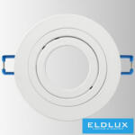 ELDLUX Süllyesztett spot lámpatest 1*MR16 fehér ∅94x28mm/∅80mm (P11-B)