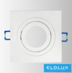 ELDLUX Süllyesztett spot lámpatest 1*MR16 fehér 92x92x29mm/∅80mm (P10-B) - moretti