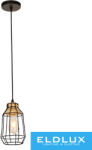 ELDLUX KETREC függeszték E27 fekete (HP-0160-1A)