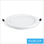 ELDLUX Köralakú süllyesztett LED panel 24w 2400lm CCT/kap. 120° IP20 Fehér D240mm kivágás: D205mm (P205E-T3C)