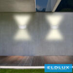 ELDLUX fali lámpa LED 6*3w 1650lm 4000k IP65 175×90×40mm fehér (ES64-BN)