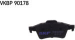SKF Set placute frana SKF VKBP 90178 (VKBP 90178)