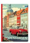 Lastva Városos keményfedeles notesz - A4 96 lapos vonalas - COPENHAGEN (FR-8606013565066COPENHAGEN)