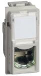 Legrand Priza RJ45 fara unelte UTP cat6 nisip, Living Now (KM4279C6)
