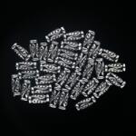  Margele Argint 925 Tub 8 x 3.5 mm - 2 Buc