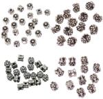  Margele Argint 925 Floare - 5 x 3 mm