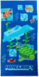 Mojang Minecraft Aquatic fürdőlepedő, strand törölköző 70x140 cm