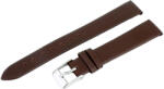  Karóra bőrszíj, barna színű, varrás nélküli, 65+105 mm / 14 mm (6489-4)