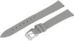  Karóra szíj, szürke színű, varrás nélküli, sima, 75+120 mm / 16 mm (6435-6)