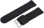  Műanyag szíj, fekete színű, 24 mm (9444-7)