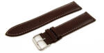  Karóra szíj, sportos varrott dizájn, barna színű, mérete 85+125/22 mm XL (6568-9)