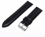  Minőségi bőrszíj, fekete 75+115/22 mm (6485-9)