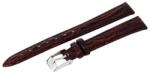  Karóra szíj, sötétbarna színű, 65+105 / 12 mm (6484-2)