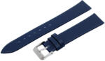  Karóra szíj, kék színű, varrás nélküli, 75+120 / 18 mm (6432-8)