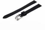  Karóra szíj, fekete ezüst színű, 75+115/12 mm XL (6515-2)