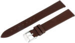  Karóra bőrszíj, barna színű, varrás nélküli, 75+115 mm / 16 mm (6489-6)