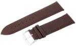  Karóra bőrszíj, sötétbarna színű, 75+115 / 24 mm (6481-7)