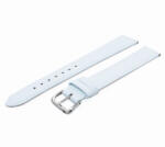  Karóra szíj, fehér ezüst, 100+140/18 mm XXL (6462-8)