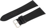  Karóra szíj, fekete színű, varrott, 85+125 mm / 30 mm XL (6587-0)