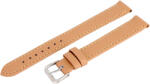  Karóra szíj, bézs színű, varrott, 85+125 mm / 16 mm XL (6210-6)