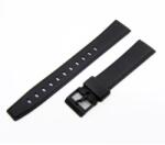  MQ-46/AQ-27 műanyag 70613321(1904159 ) műanyag fekete óraszíj 20 mm (7016-0)