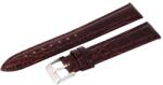  Karóra szíj, sötétbarna, 75+115 / 18 mm (6484-8)