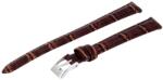  Karóra szíj, sötétbarna (krokodil mintás), 75+115 / 12 mm XL (6205-2)