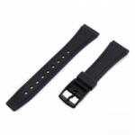  Műanyag szíj, fekete, 20 mm (rugósfüles) (9425-3)