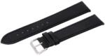  Karóra szíj, fekete színű, 85+125 mm / 22 mm XL (6290-9)