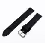  Karóra szíj, fekete színű, 75+115 mm / 18 mm (6280-8)