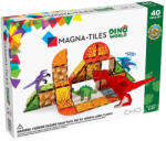 Magna-Tiles Magna Tiles Dino World, set magnetic 40 de piese Jucarii de constructii magnetice