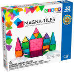 Magna-Tiles Clear Colors set magnetic (32 piese) Jucarii de constructii magnetice